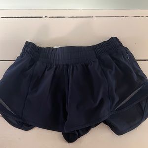 Blue lululemon shorts